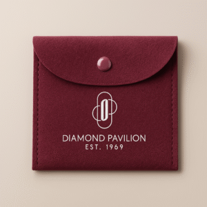 Merlot Suede Pouch