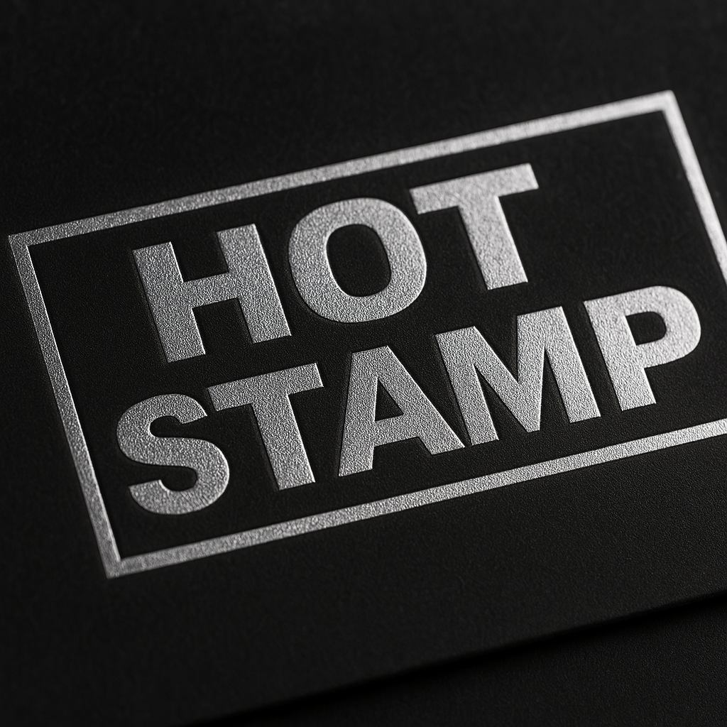 Hot Stamping on Velvet