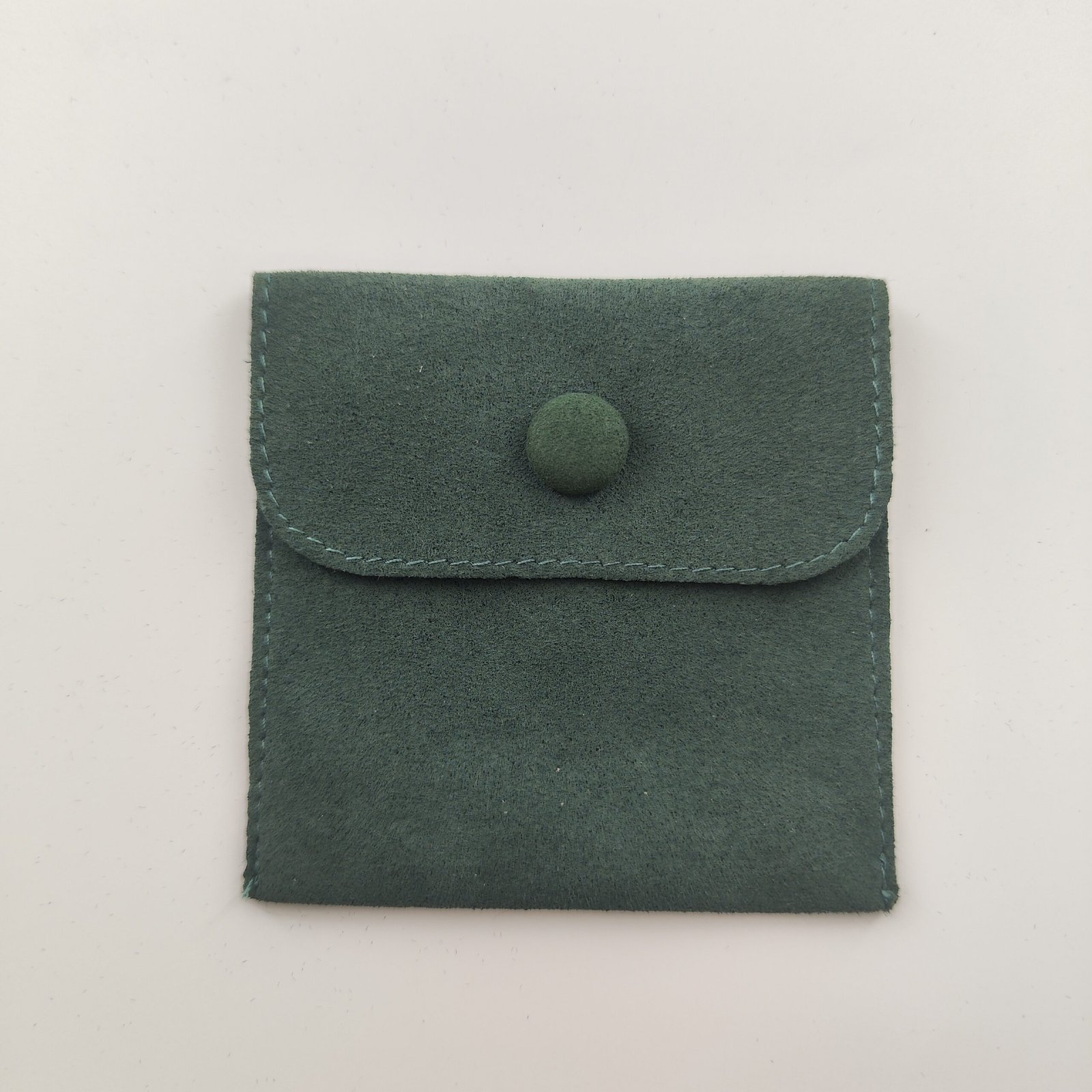 Olive Microfiber Snap Bag