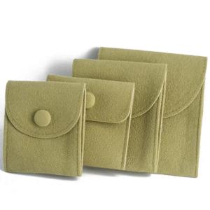 Beaded Velvet Snap Pouch