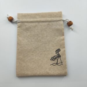 Chinese Style Burlap Bag