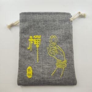 Chinese Style Double Layer Buddha’s Hand Burlap Bag