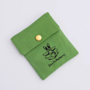 Custom Cotton Snap Flap Bag