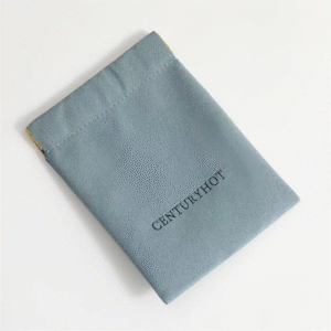 Customizable Suede Automatic Closing Storage Bag