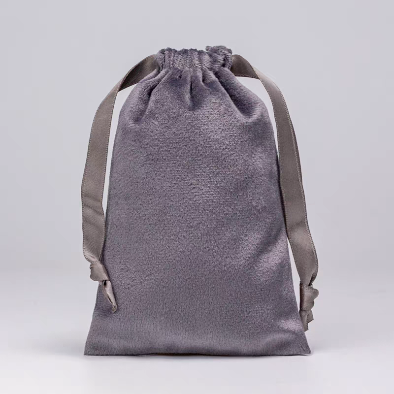 Large Velvet Dustproof Drawstring Bag