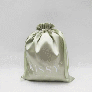 Customised Satin Drawstring Bag