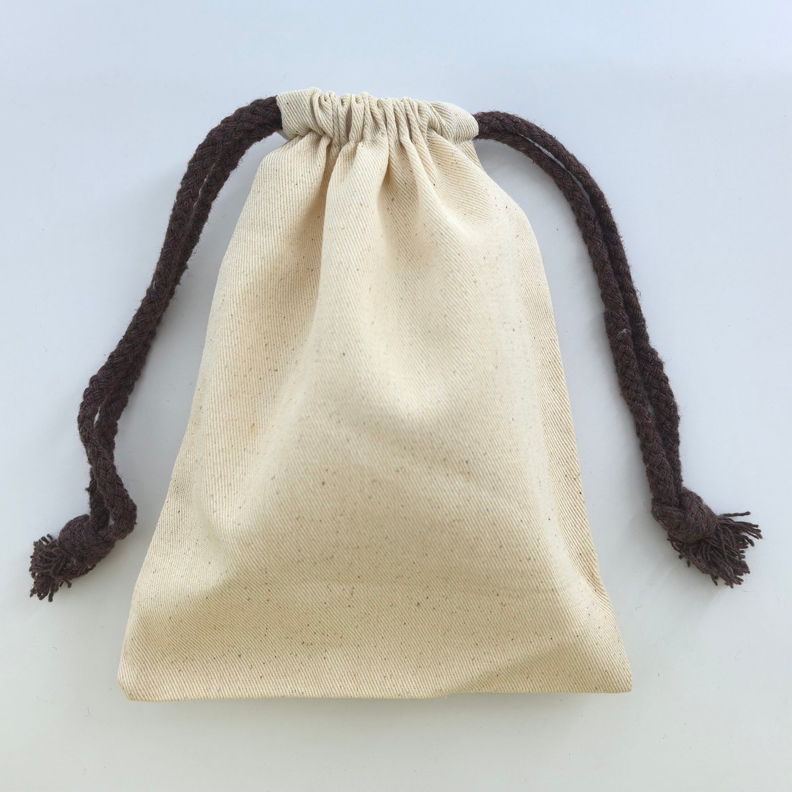 Custom Cotton and Linen Drawstring Bag